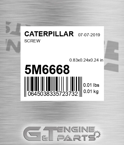 5M6668 Screw