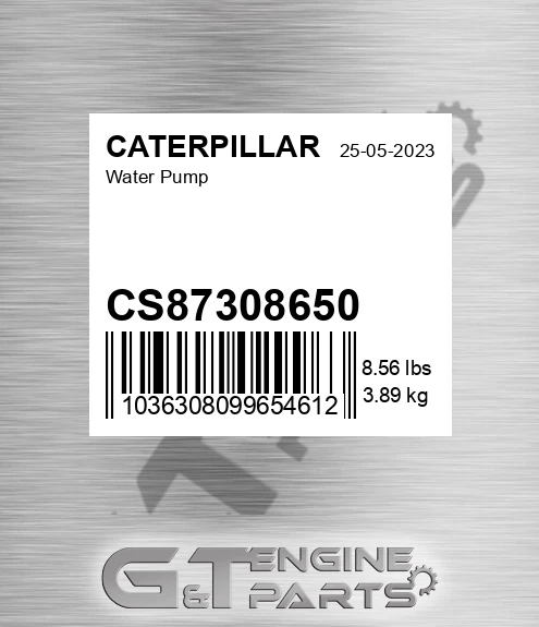 CS87308650 CATERPILLAR Water Pump