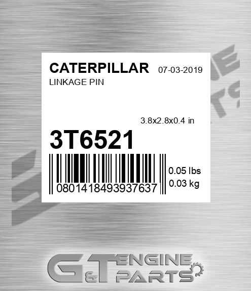 3T-6521 Linkage Pin for CATERPILLAR