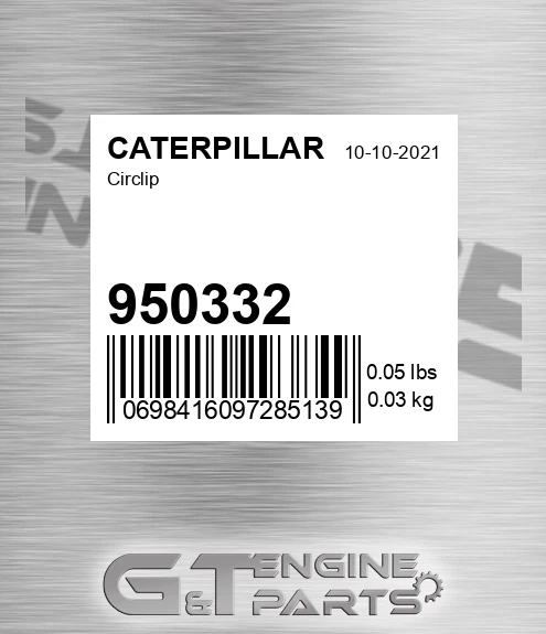 950332 CATERPILLAR Circlip