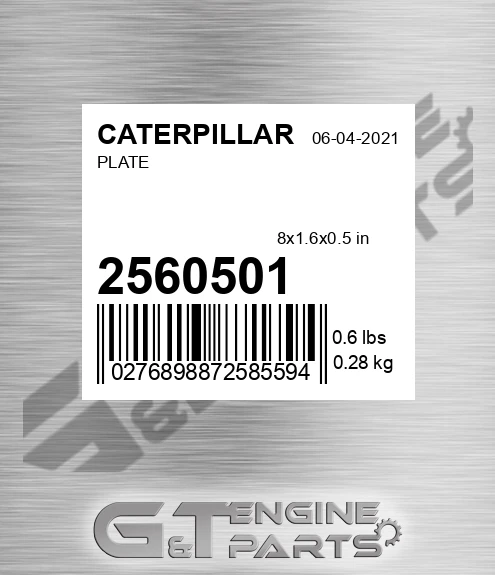2560501 Plate