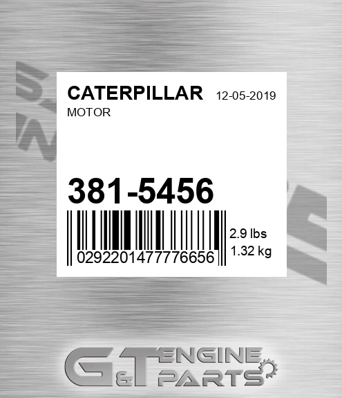 381-5456 Motor