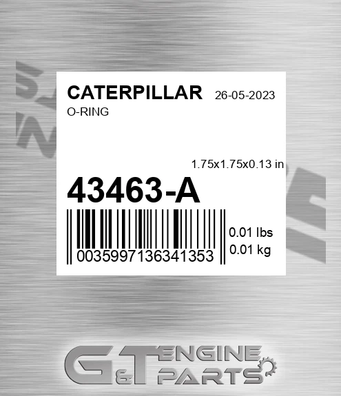 43463-A O-ring