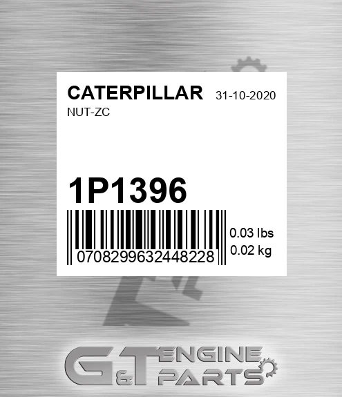 1P1396 Nut-zc