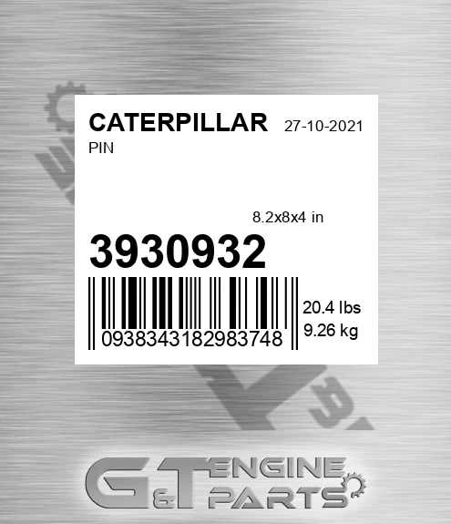 393-0932 Pin