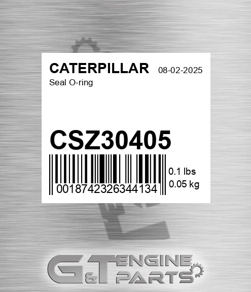 CSZ30405 Seal O-ring