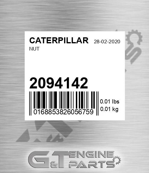 209-4142 Nut