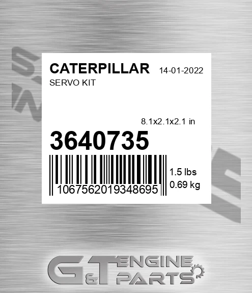 3640735 CATERPILLAR Servo Kit
