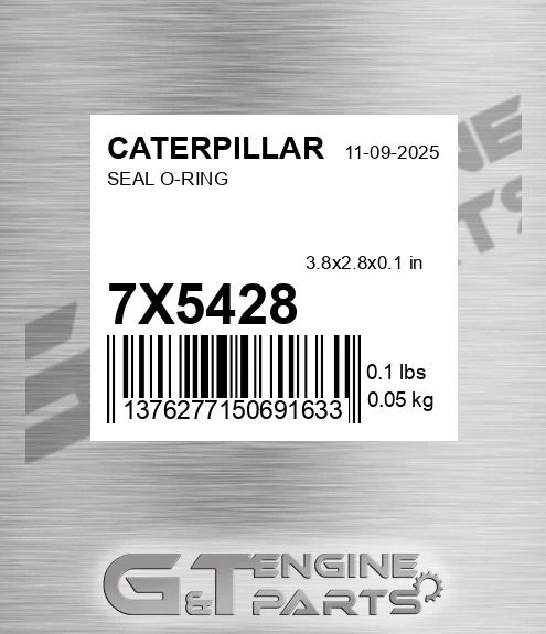 7X-5428 Seal O-ring for CATERPILLAR
