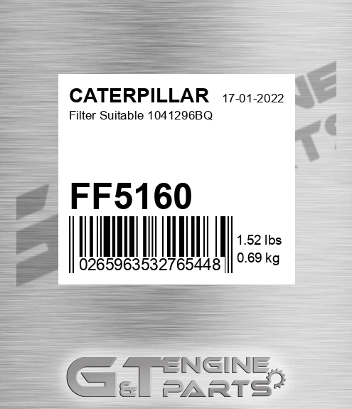FF5160 Filter Suitable 1041296bq