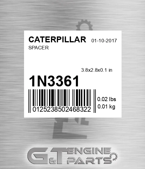 1N3361 Spacer