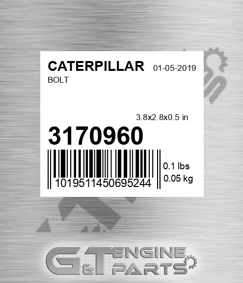 3170960 Bolt