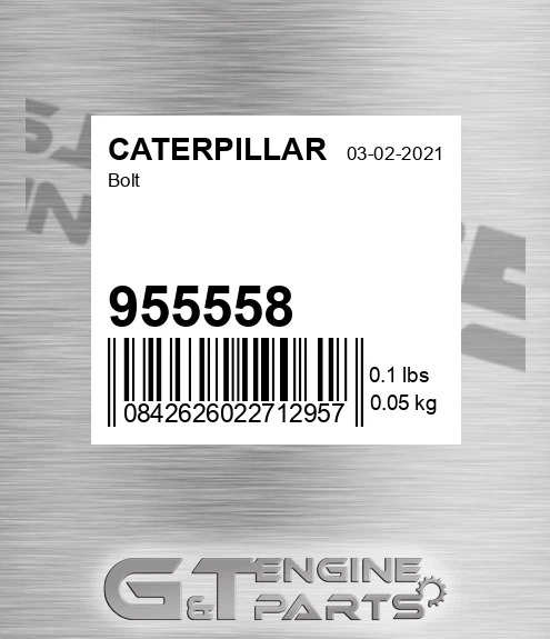 955558 Bolt for CATERPILLAR