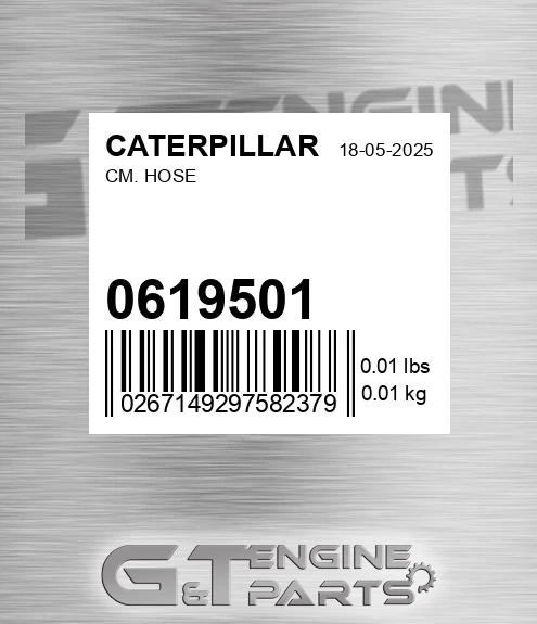 061-9501 Cm. Hose for CATERPILLAR