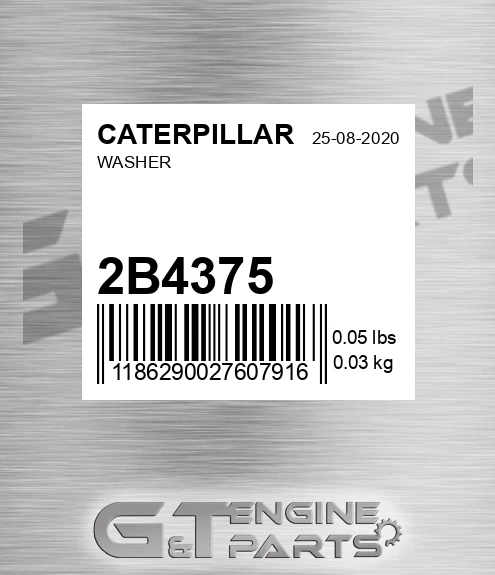 2B4375 Washer