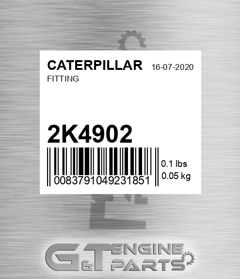 2K-4902 Fitting for CATERPILLAR