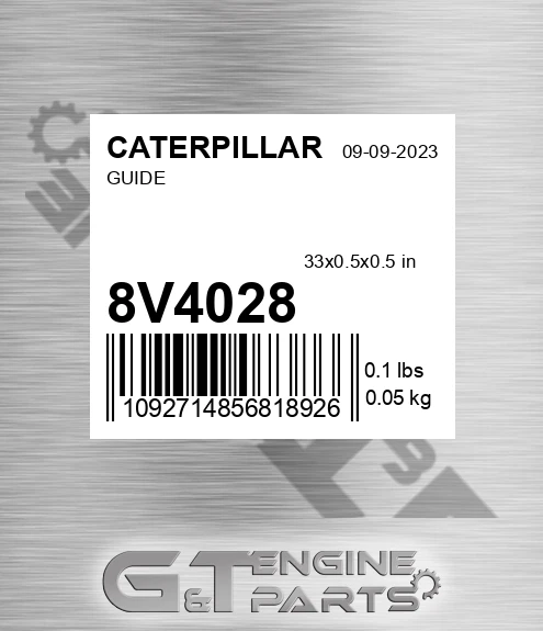 8V-4028 Guide for CATERPILLAR