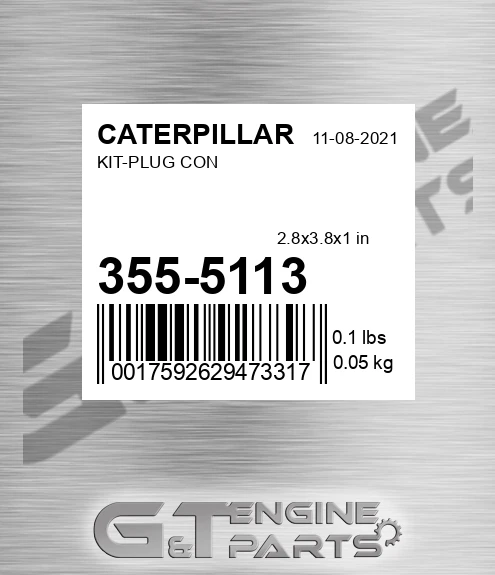 355-5113 Kit-plug Con