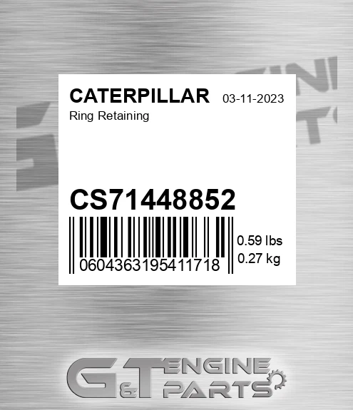 CS71448852 Ring Retaining