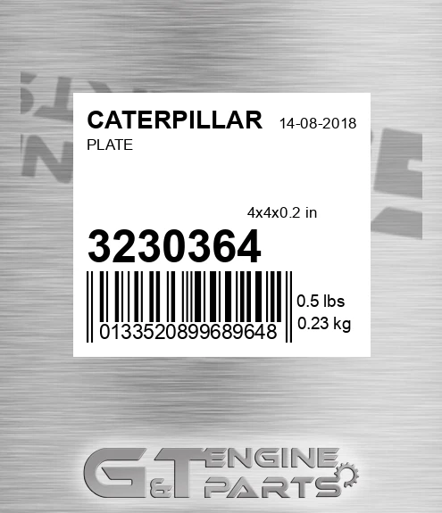 3230364 Plate