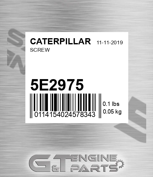 5E-2975 CATERPILLAR Screw