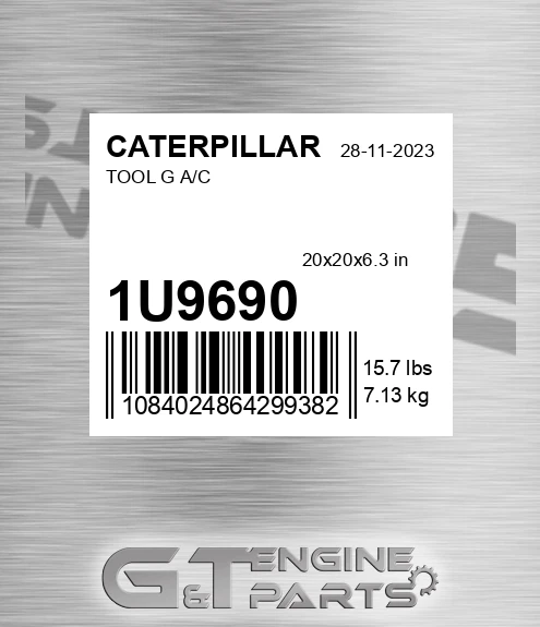 1U9690 Tool G A/c for CATERPILLAR