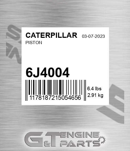 6J4004 Piston for CATERPILLAR