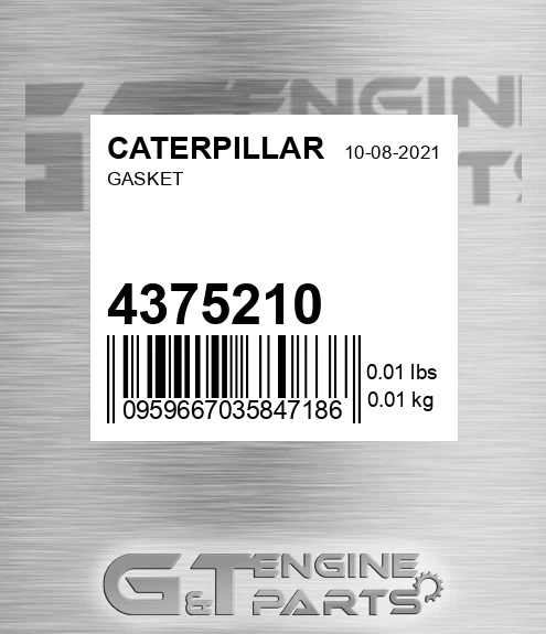 437-5210 Gasket for CATERPILLAR