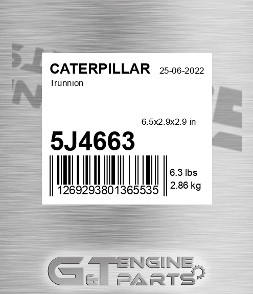 5J4663 Trunnion