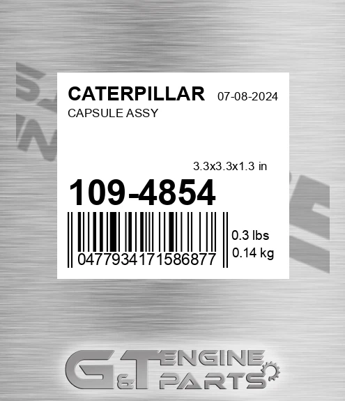109-4854 Capsule Assy