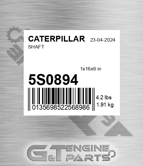 5S0894 Shaft for CATERPILLAR