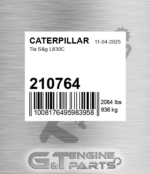 210764 Tla S&g L830c