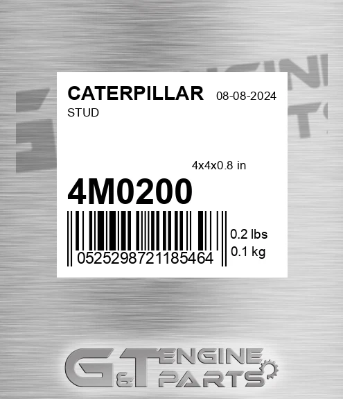 4M0200 CATERPILLAR Stud