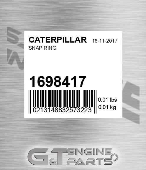 1698417 Snap Ring