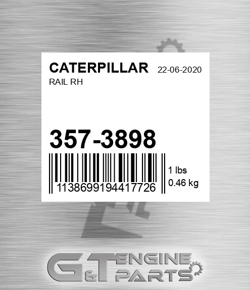 357-3898 Rail Rh