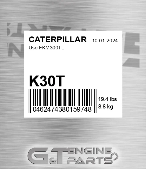 K30T Use Fkm300tl