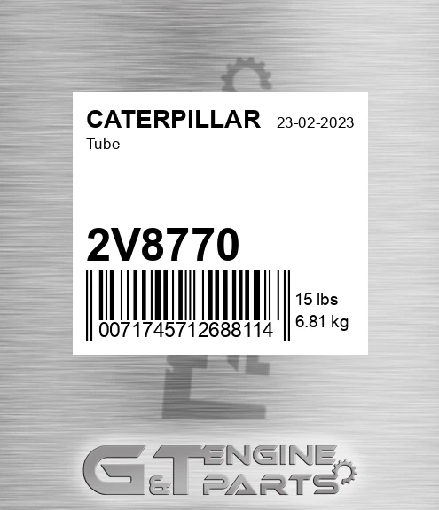 2V8770 Tube for CATERPILLAR
