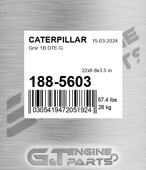 1885603 Grsr 1b D7e-g for CATERPILLAR