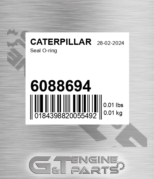 6088694 Seal O-ring
