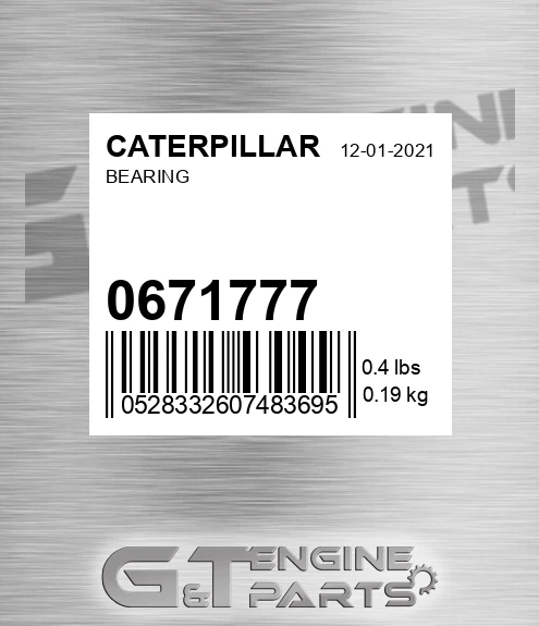 0671777 Bearing