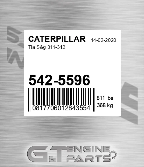542-5596 Tla S&g 311-312 for CATERPILLAR