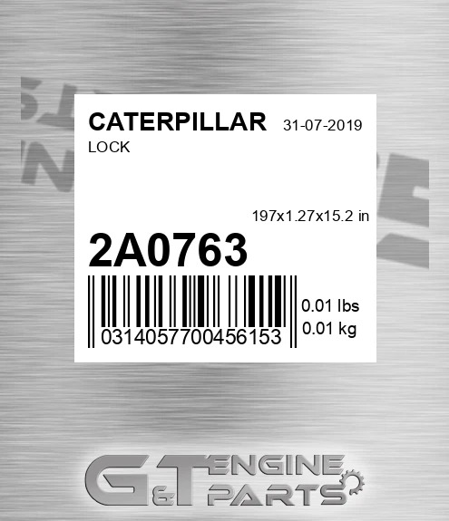 2A0763 Lock