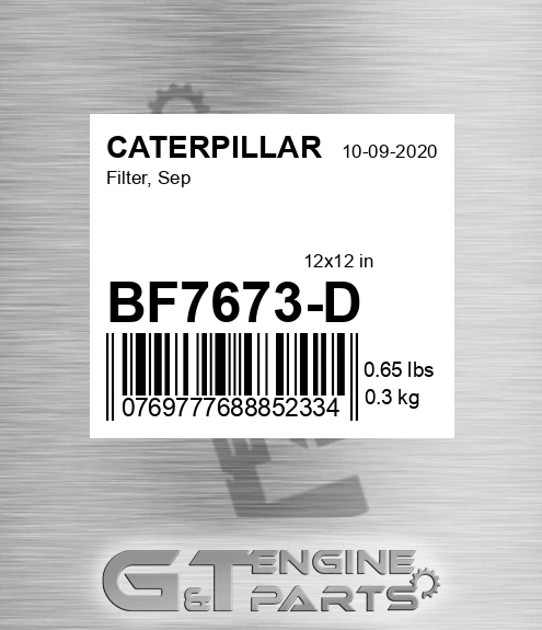 BF7673-D CATERPILLAR Filter, Sep