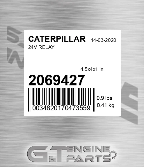 206-9427 24v Relay