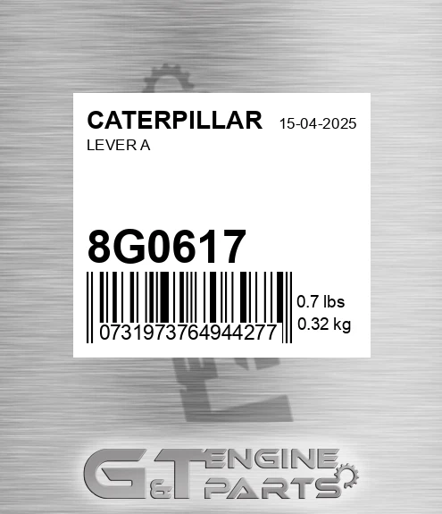 8G-0617 Lever A