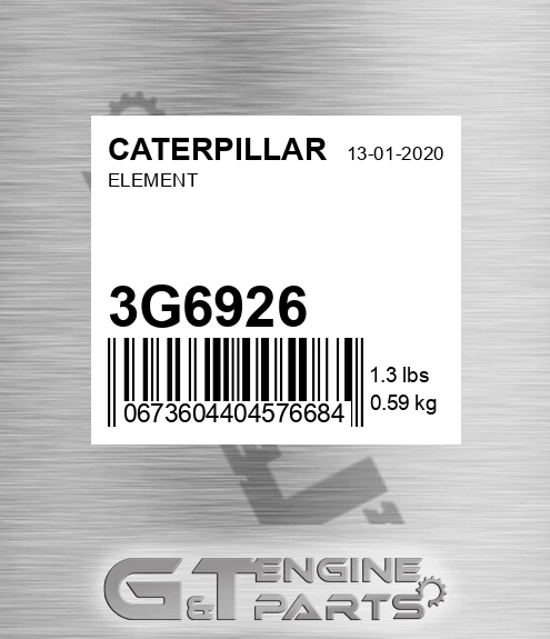3G6926 Element for CATERPILLAR