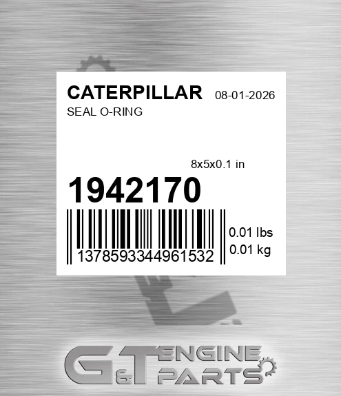 194-2170 Seal O-ring for CATERPILLAR