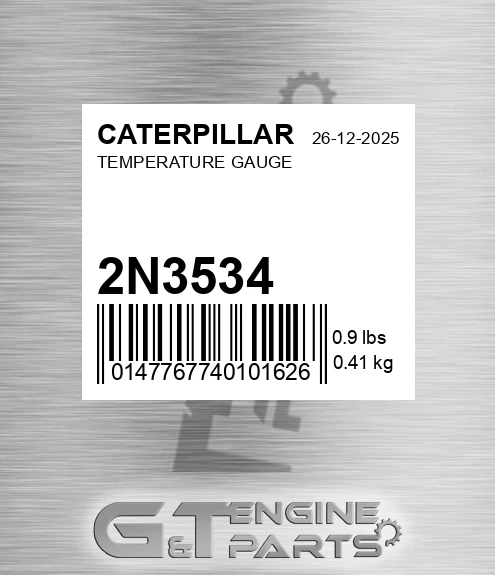 2N-3534 Temperature Gauge for CATERPILLAR