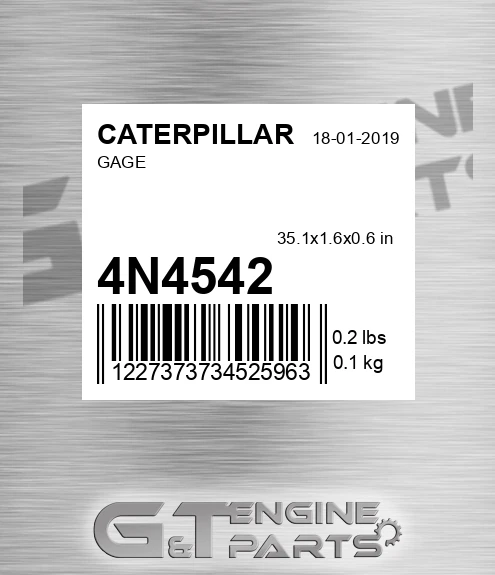 4N4542 Gage for CATERPILLAR