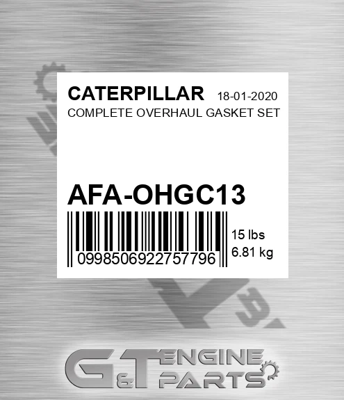 AFA-OHGC13 Complete Overhaul Gasket Set